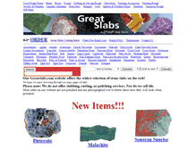 Tablet Screenshot of greatslabs.com
